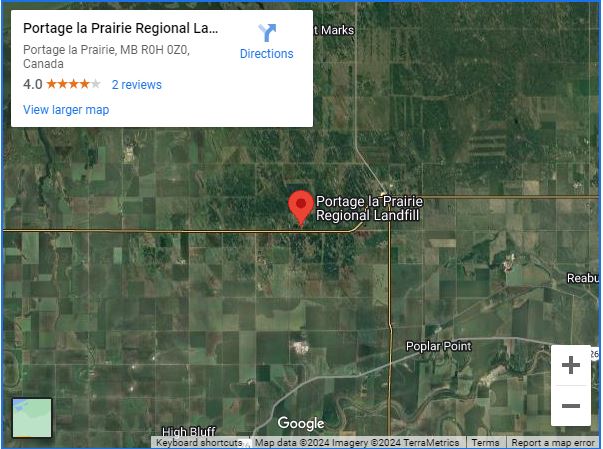 Landfill Location Map